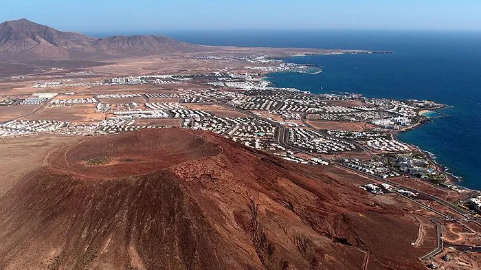 View from Montaña Roja